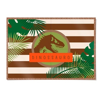 Painel 4 Laminas Mundo Dos Dinossauros 66x46