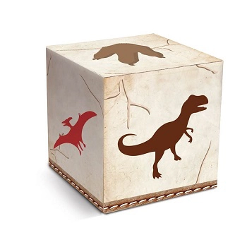 Caixa Cubo Mundo Dos Dinossauros C/08 Cromus