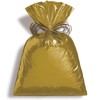 Saco Metal 15x20 Dourado C/50 Cromus