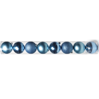 Bolas Cromus Lisa Azc 5cm Jg C/8 1714247