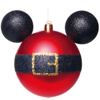 Bola Cromus Roupa Mickey Vrm 6cm Disney Jg C/6 Pc