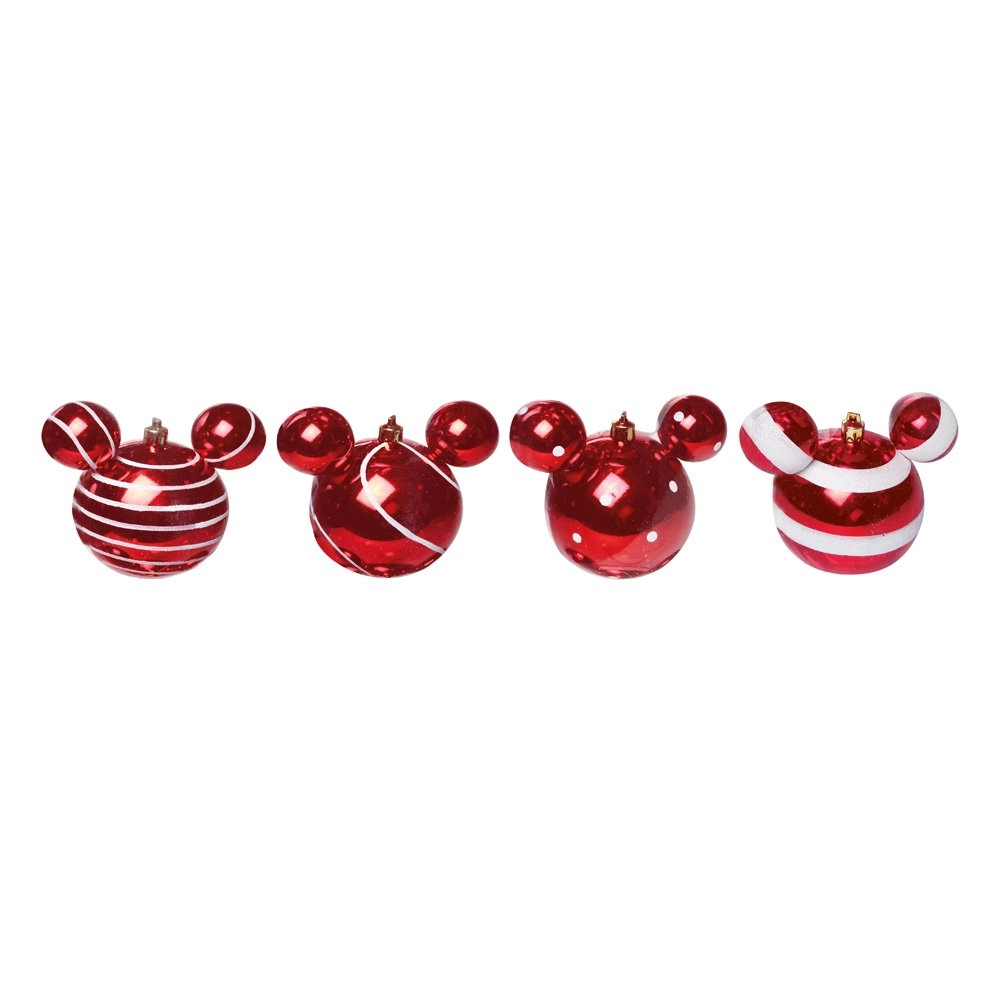 Bola Disney Sortida 8cm C/4 Verm Crm