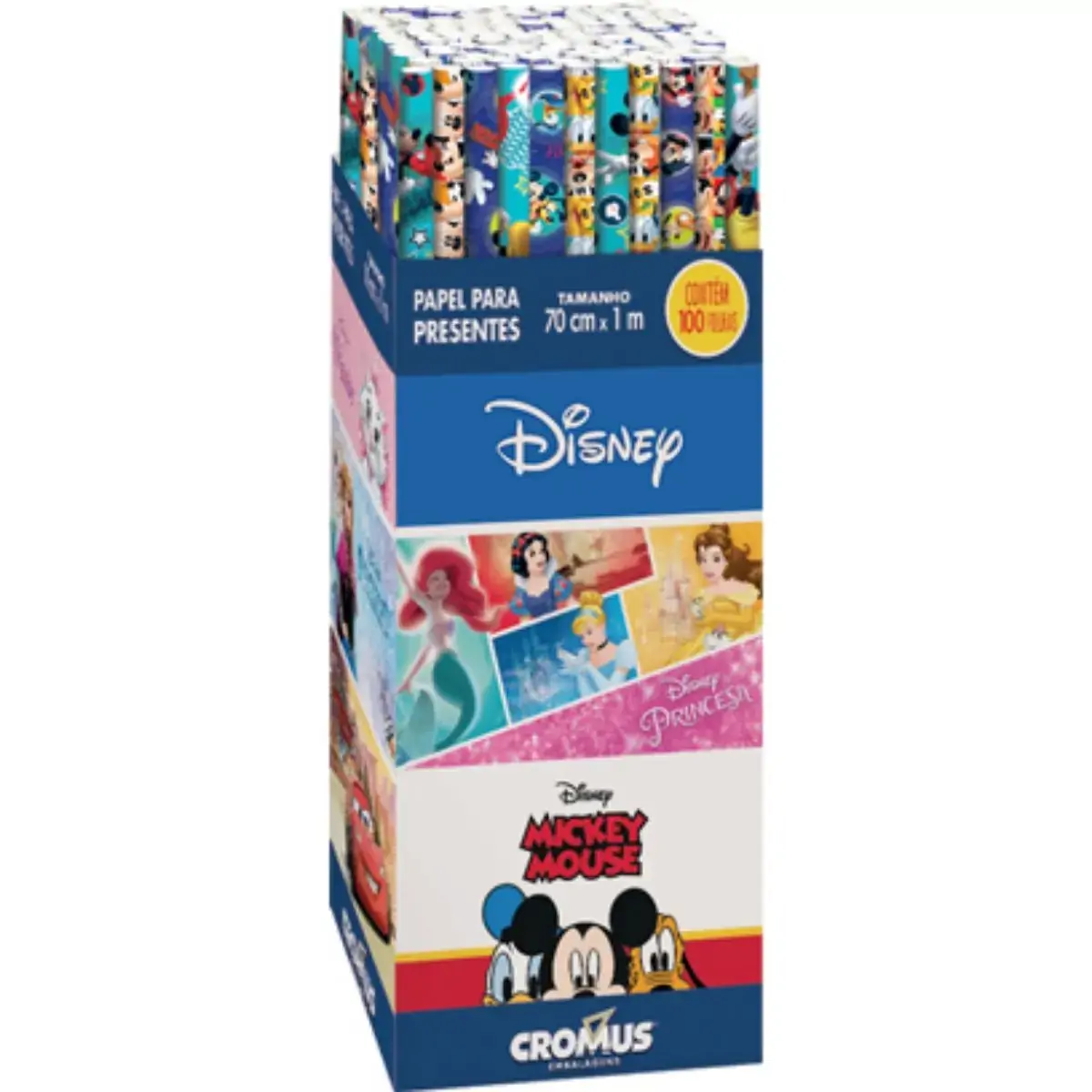 Cx Display Papel Sortido Disney 70x