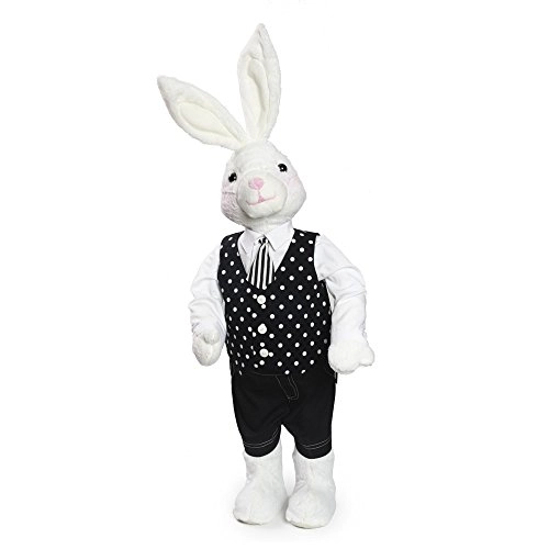 Coelho Cromus Mil Folhas 73cm Roupa Social