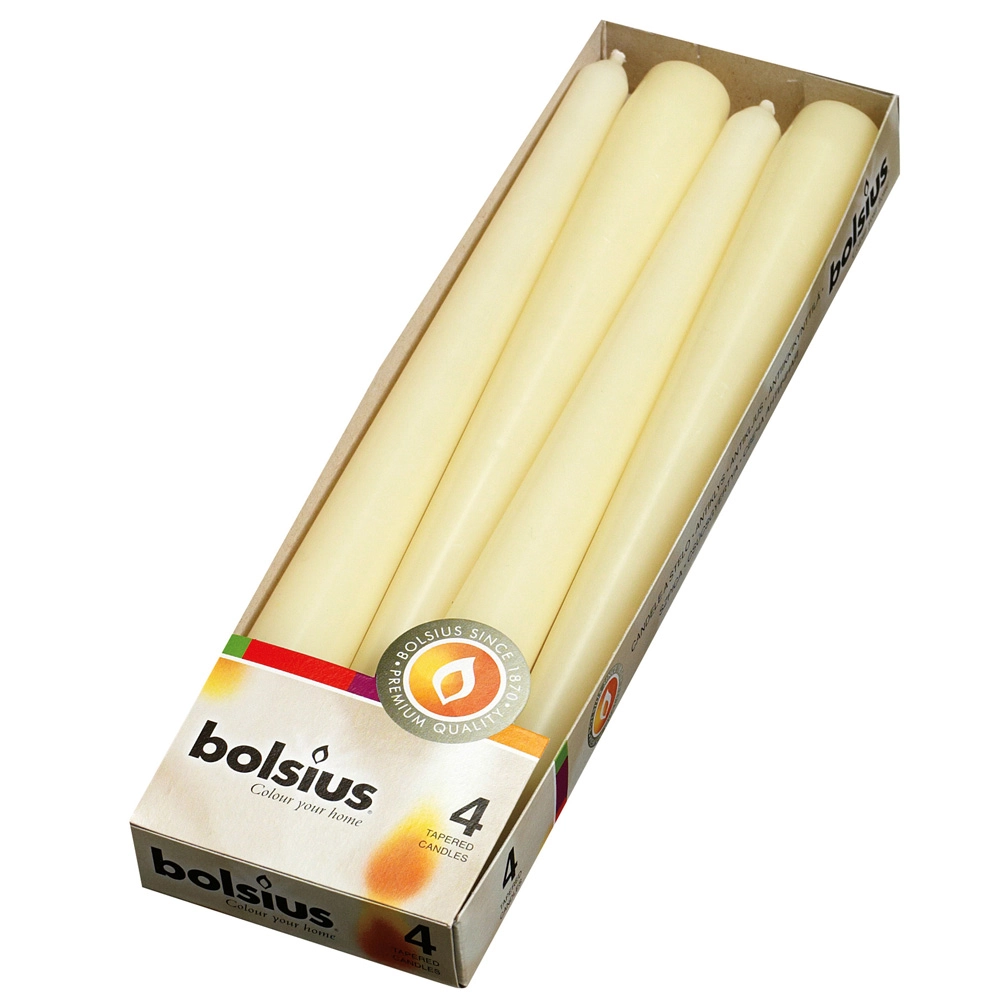 Vela Cromus Conica Banq Mrf 24x2,4cm Velas Bolsius 5131