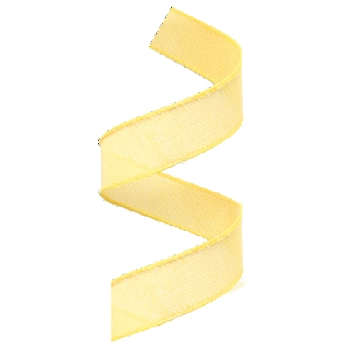 Fita Juta Aramada Lisa Amarelo 3x914cm Cromus