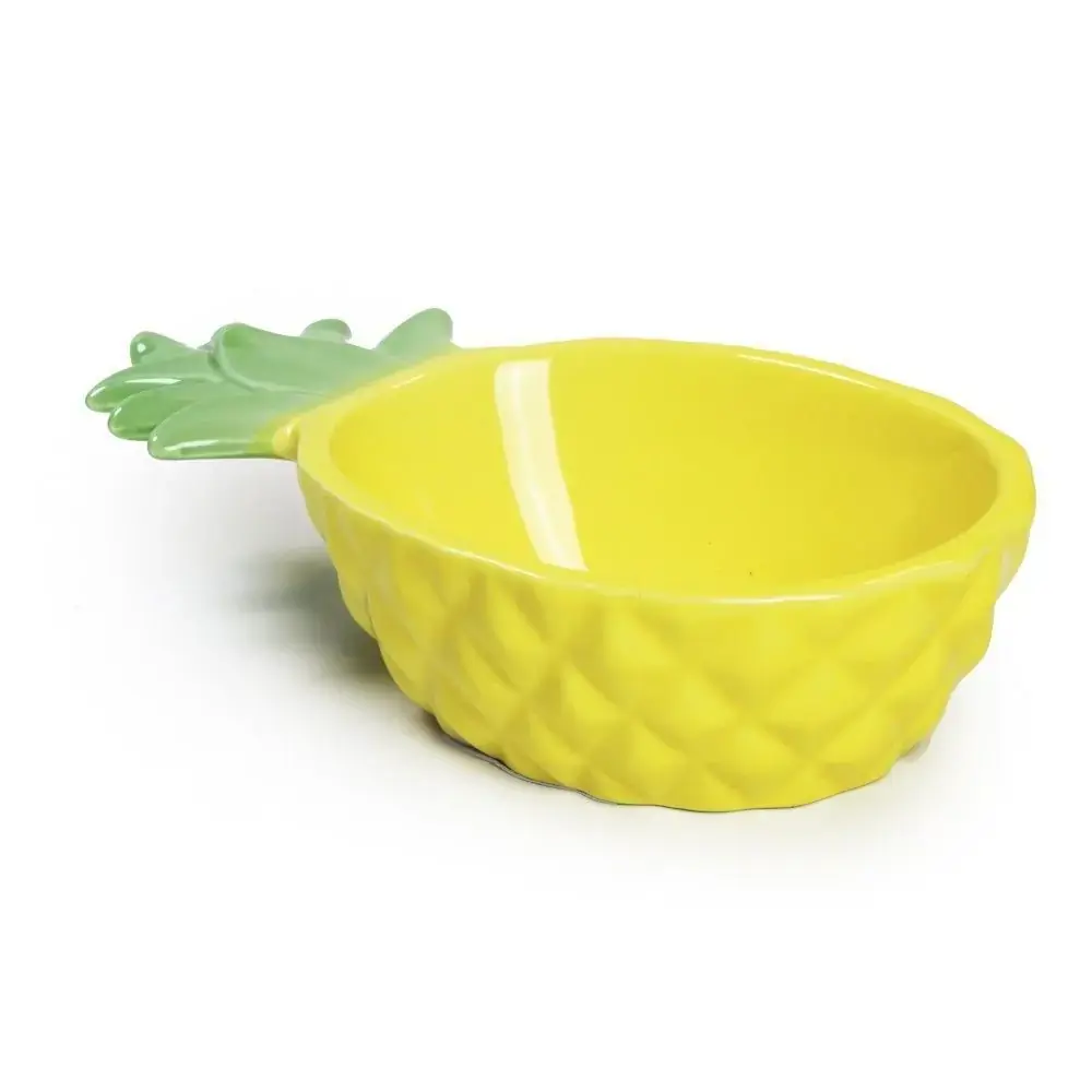 Bowl Cromus Abacaxi 20x11cm Am/vd