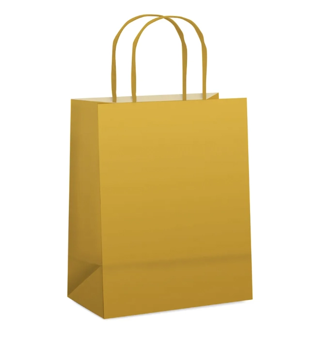 Sacola Papel Ouro Fosco G 32x26,5x13