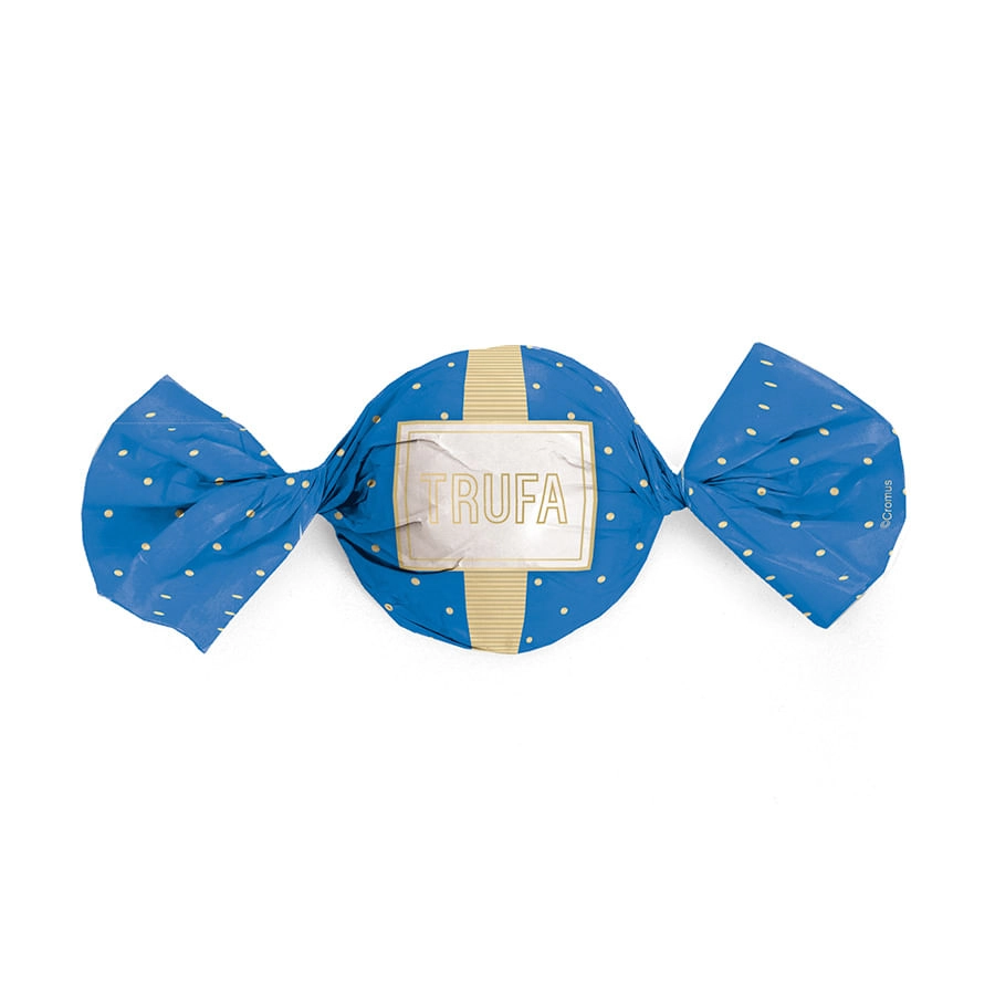 Emb Trufa 15x16 Petit Poa Az/ouro C/100 Cromus