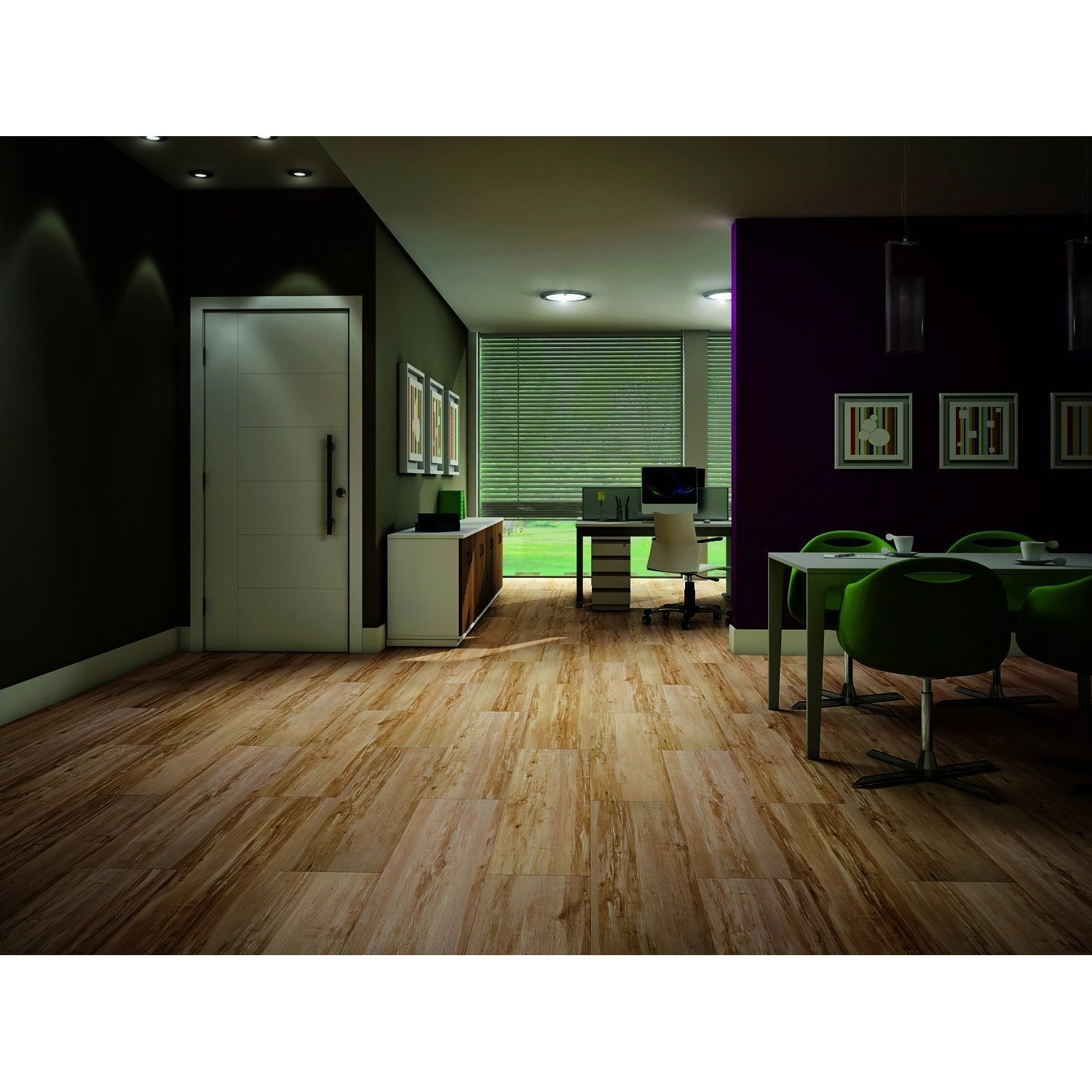 Porta De Madeira 210x70cm Mso Eucaplac Frisada Residence Eucatex Branco Max