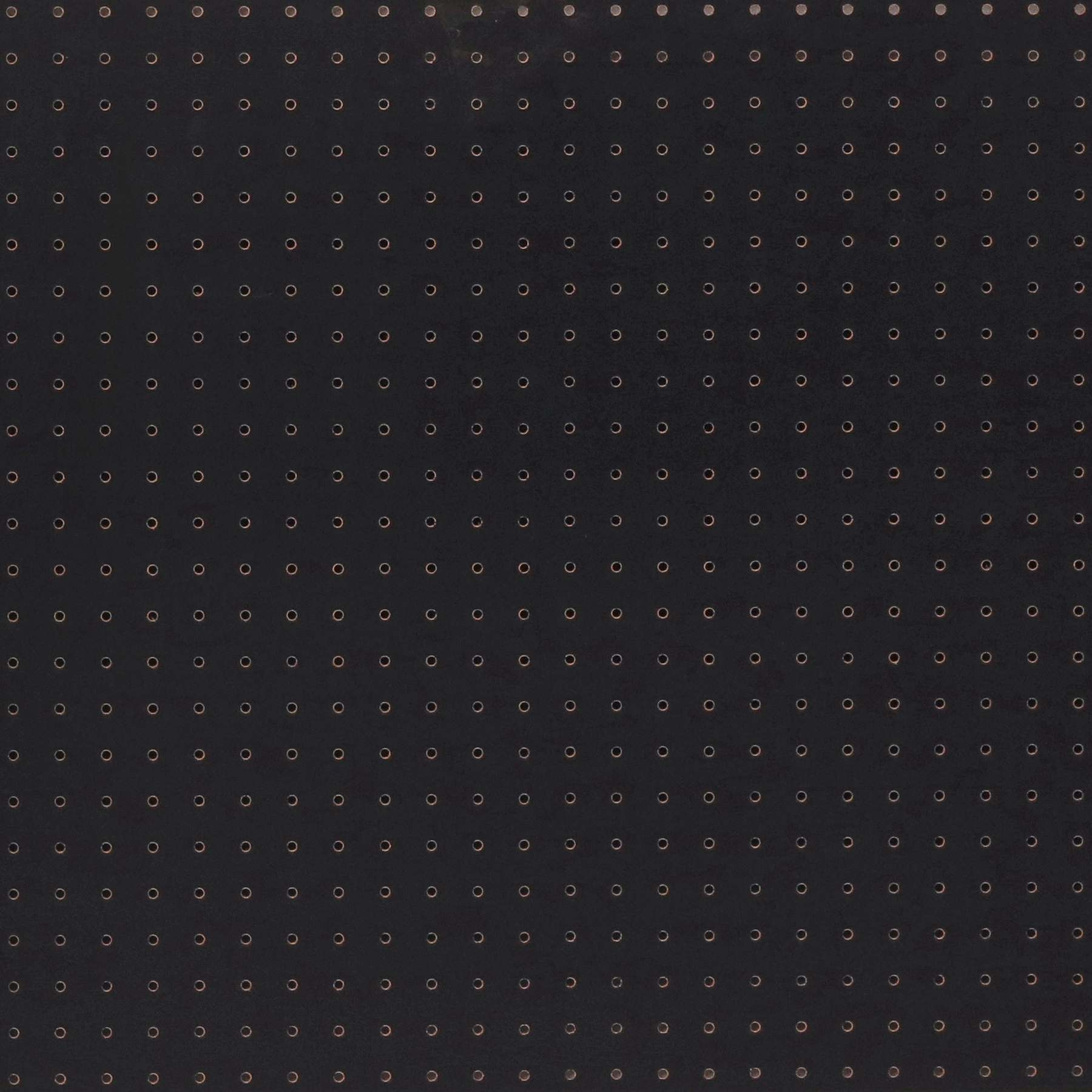 Painel de Madeira Perfurado HDF para Revestimento 3mm Preto 61x122cm Eucatex