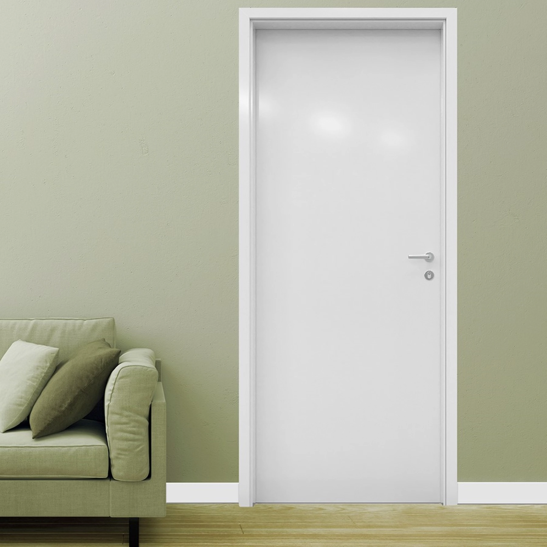 Kit Porta Madeira de Giro Direito Branco Max 210x70cm Colméia com Batente Regulável 9 a 14cm Eucaplac Eucatex