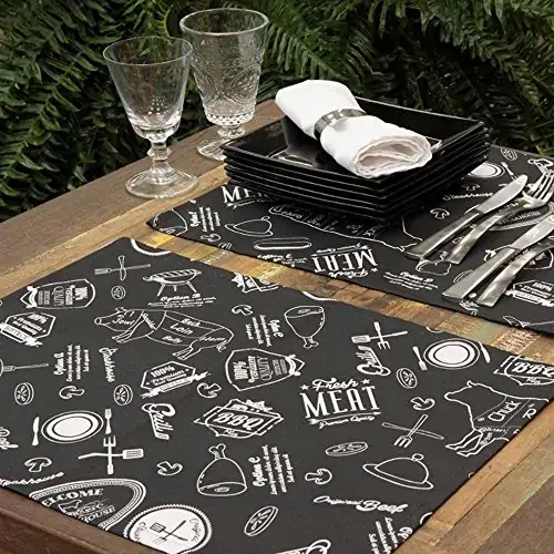 Fundo De Prato Churrasco Acqua 35x50 Karsten