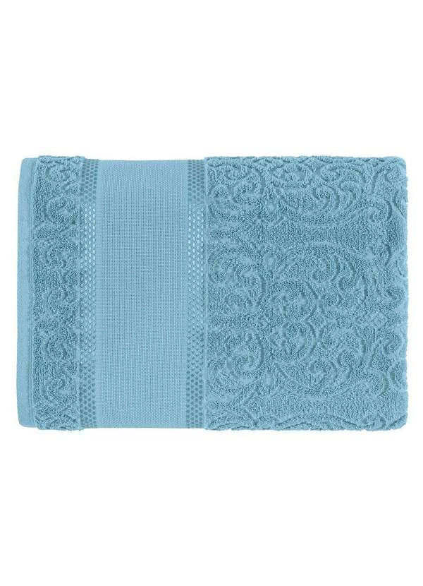 Toalha Karsten Rosto Melina P/ Bordar Azul Caribe 50x80cm Mr.02