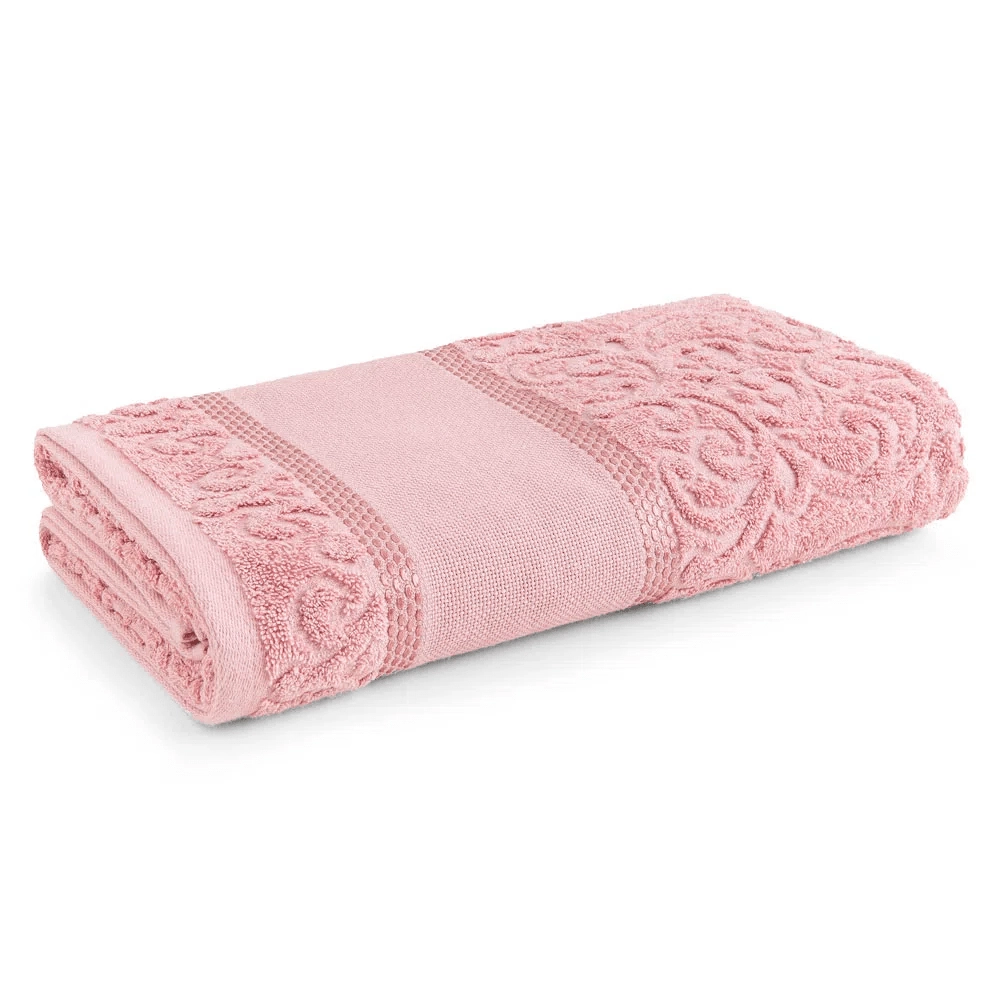 Toalha Banho Melina Bordar Karsten Lady Pink