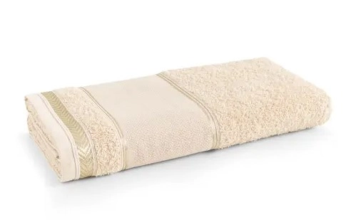 Toalha Rosto Sabrine Karsten P/ Bordar Caqui 67x140cm