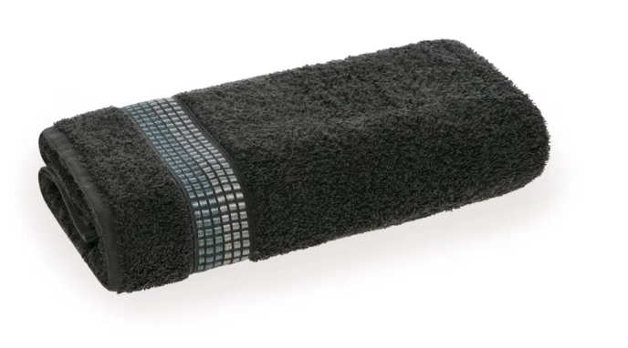 Toalha Banho Dimer 67x135 Carbono/cinza U