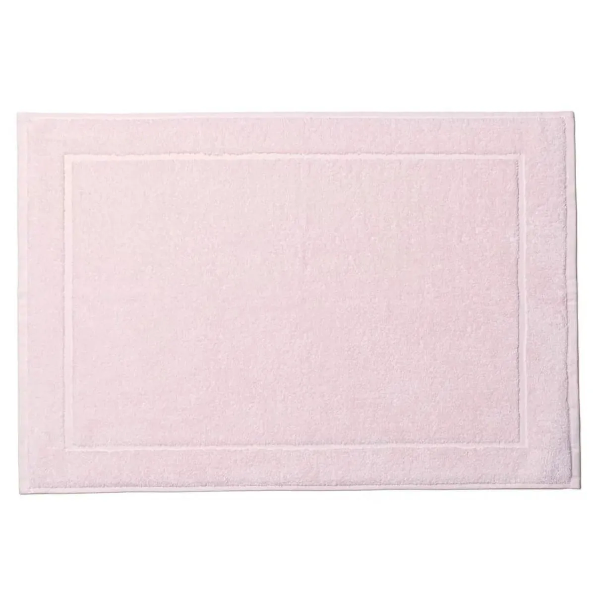 Toalha de Piso Karsten Juliet Marshmallow Rosa 70x48cm 100% Algodão