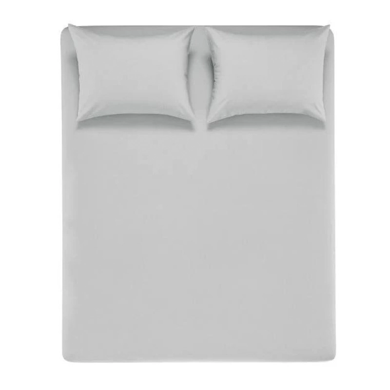 Kit Cama Matiz 150 Fios Cinza Nevoa Casal 3880682 Karsten