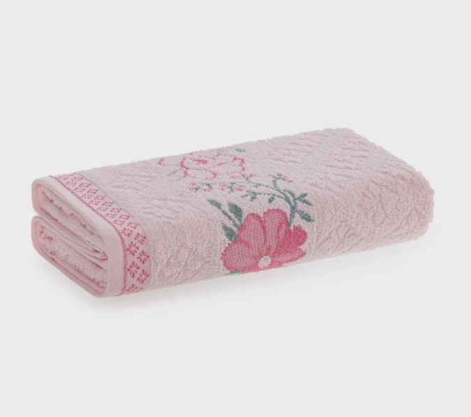 Toalha Rosto Yuna Marshmallow 48x80cm 3886639 Karsten