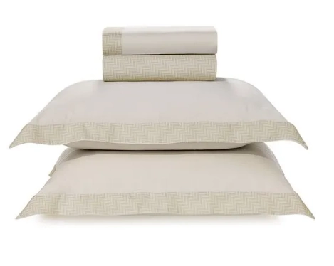 Jogo De Cama 4 Pecas Henri Cor 10242 Bege Tamanhoemcm 29000x26000 Retangular King Composicao 100 Alg