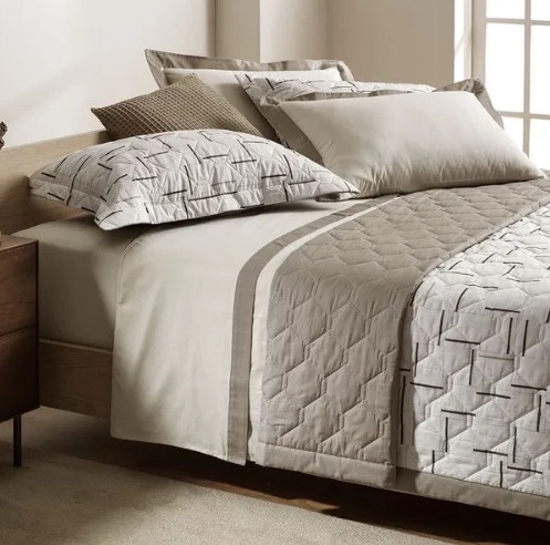 Kit Cama King Heitor Bege 2.90x2.50 4pcs 3980406 Karsten