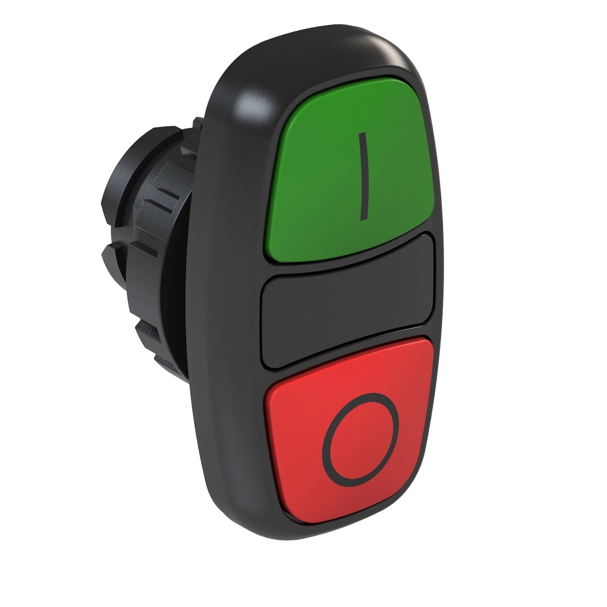 Botão Duplo Vermelho/verde Csw2-bdf21io Wh - Weg