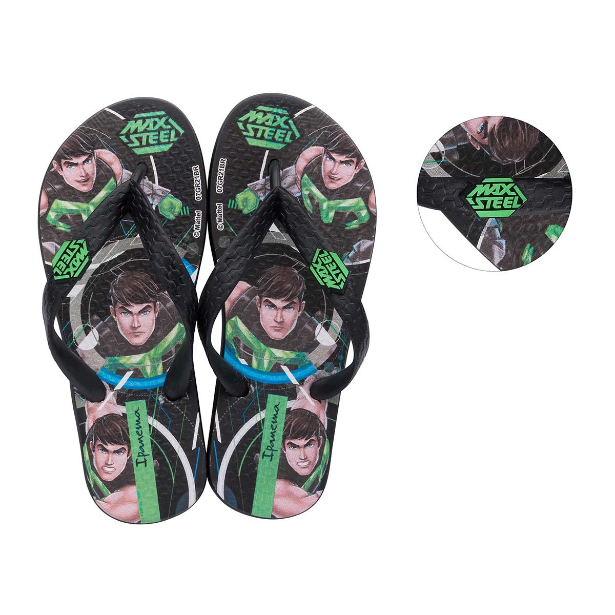 Chin Ipanema Polly E Max Steel Baby Preto