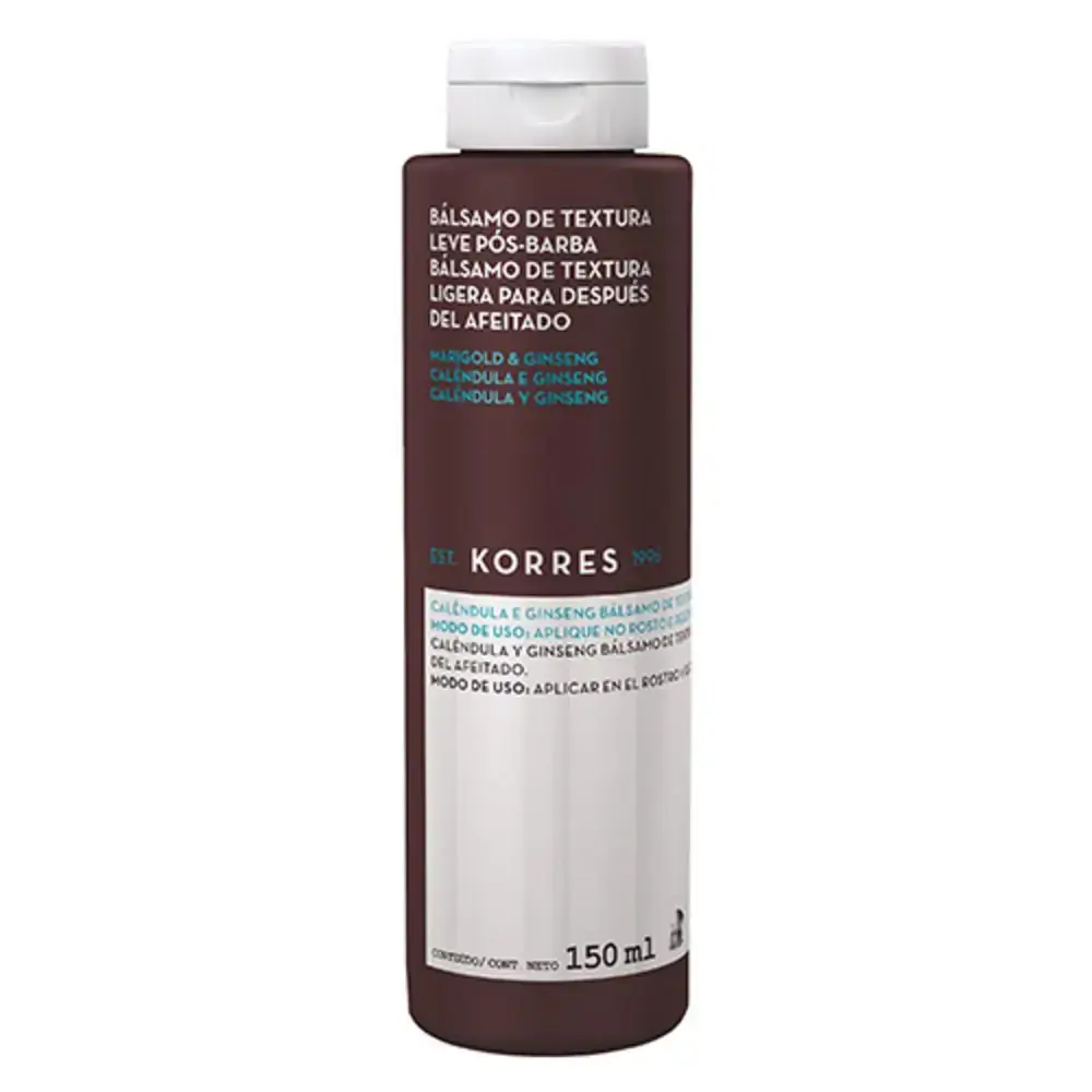 Kb Balsamo Pos Barba Korres Calendula E Ginseng 150ml