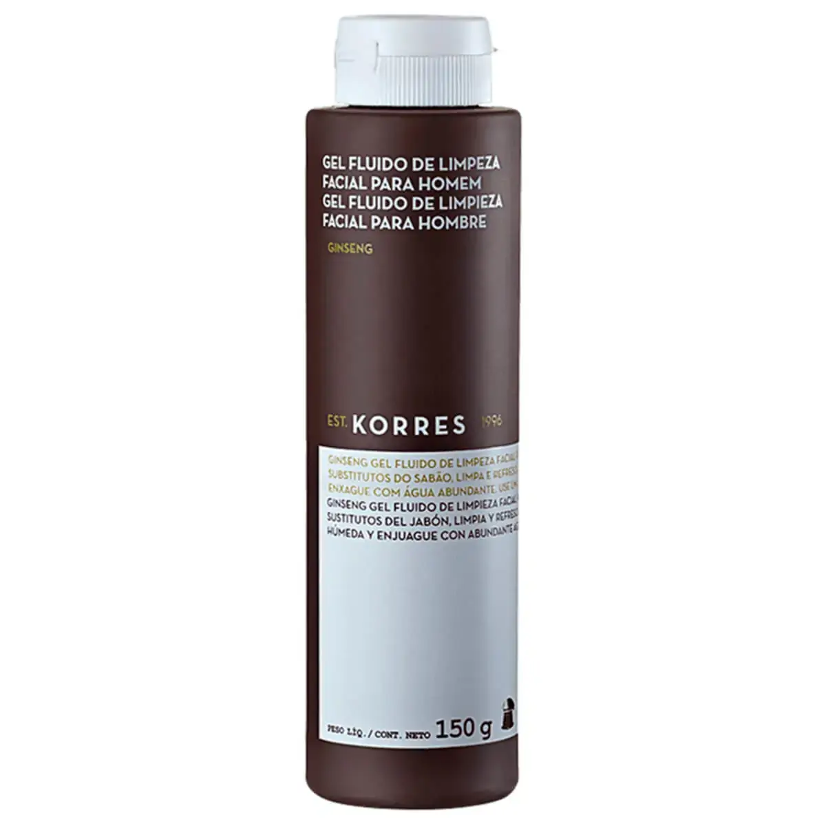 Kb Gel De Limpeza Masculino Korrres Ginseng 150g