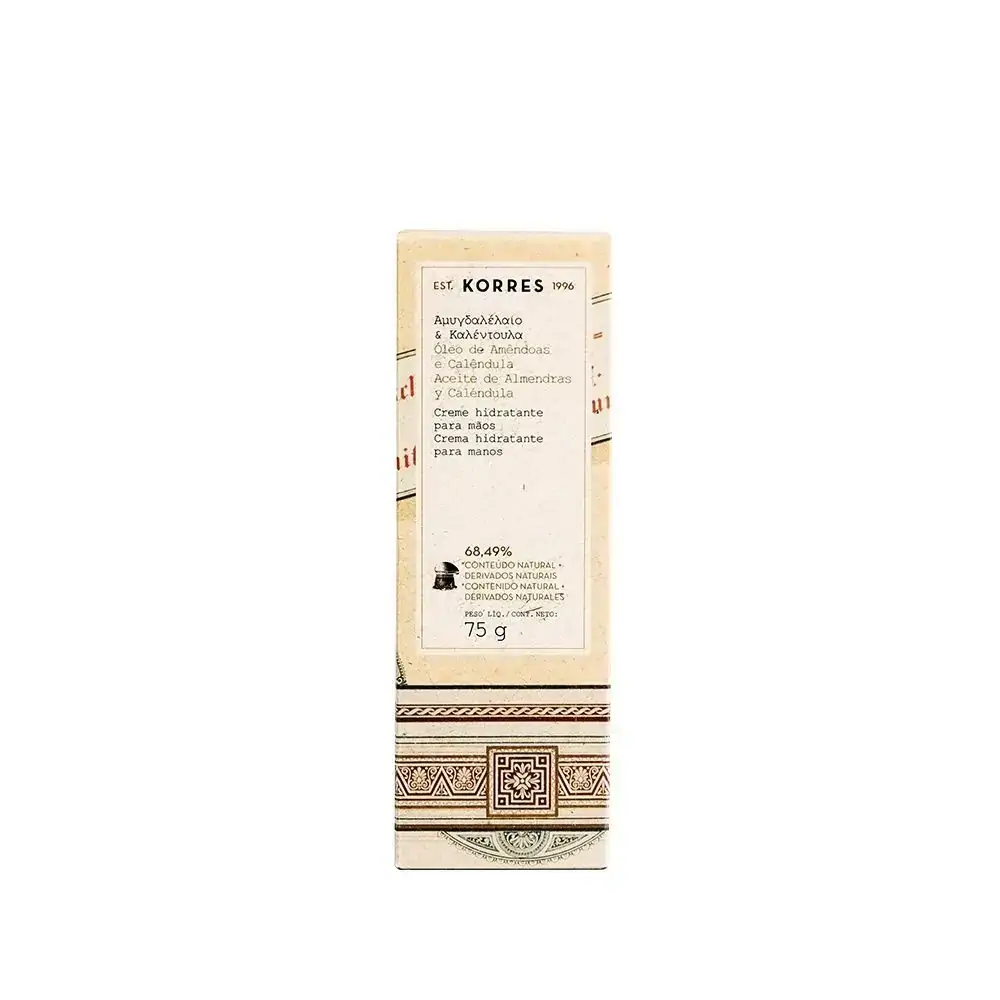 Creme Para As Mãos óleo De Amêndoas E Calêndula Korres
