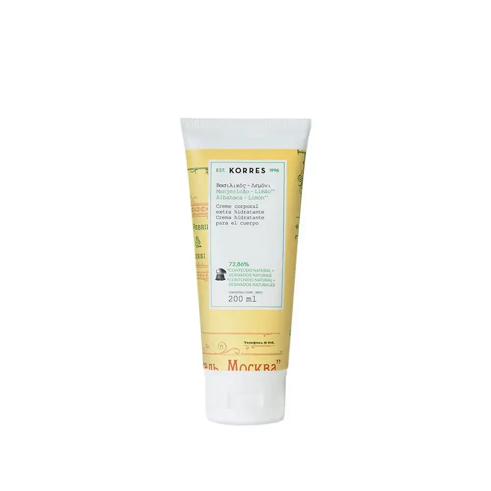 Kb Creme Corporal Hidratante Korres Manj Limao 200ml