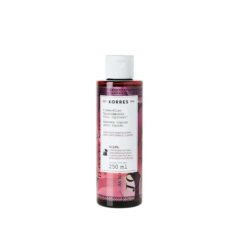 Kb Sabonete Liquido Korres Rosa Japonesa 250ml