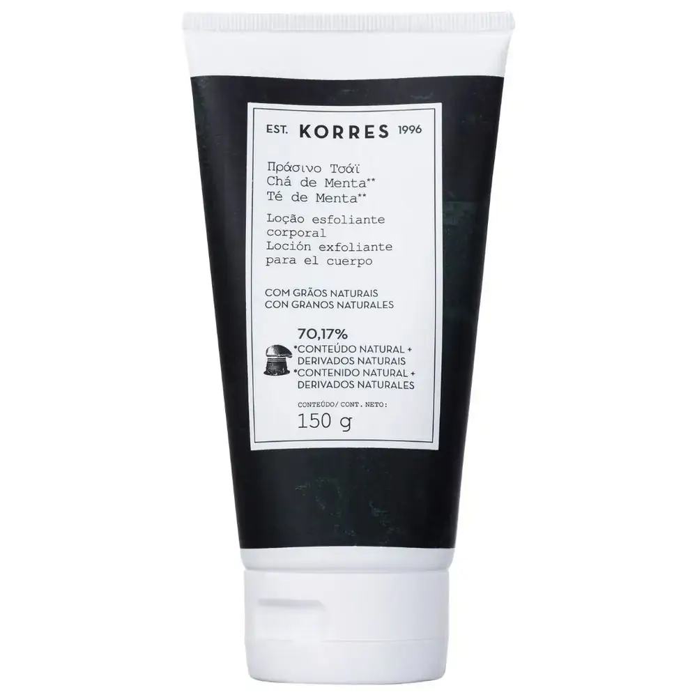 Kb Locao Esfoliante Corporal Korres Cha De Menta 150g