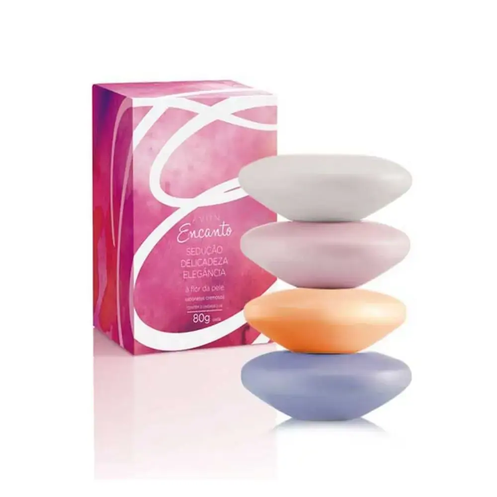 Kb Sabonete Avon Encanto Sortido C/4 80g