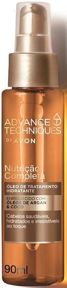 Reparador De Pontas Avon Oleo De Argan E Coco 90ml