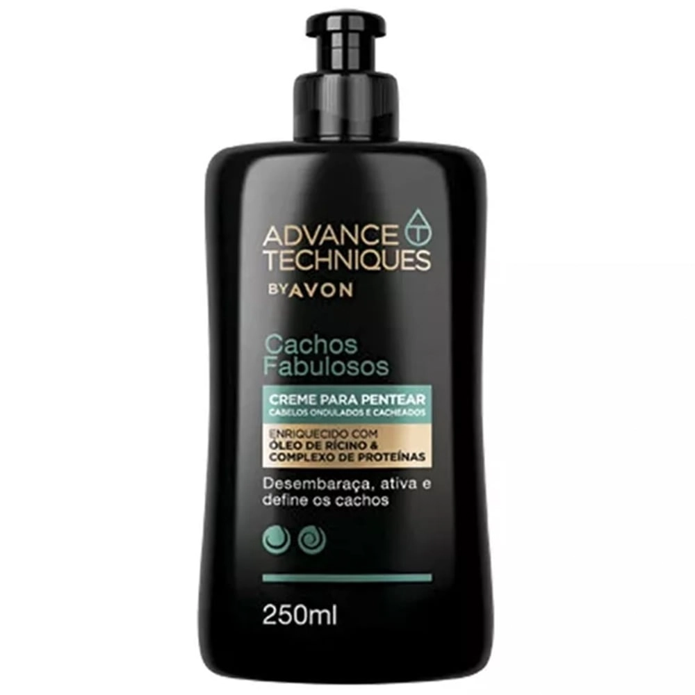 Creme Para Pentear Advance 250ml Cachos Fabulosos Cabelos On
