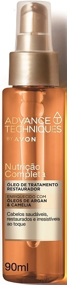Reparador De Pontas Avon Oleo De Argan E Camelia90ml