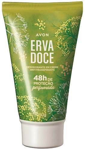 Desod Cremoso Avon Erva Doce