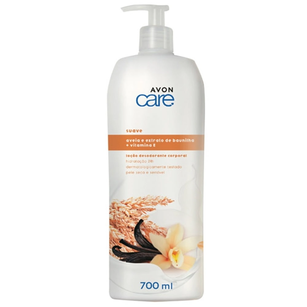 Loção Corporal Care Aveia E Extrato De Baunilha Vitamina E Avon 700ml