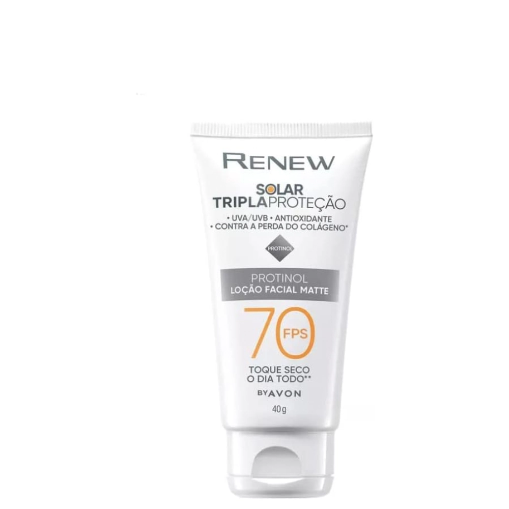 Renew Solar Locao Spf 70 40 Ml