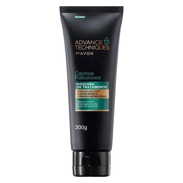 Máscara De Tratamento Cachos Fabulosos Avon 200g