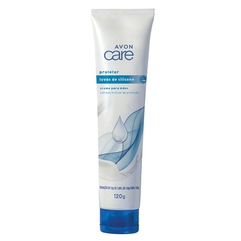 Creme Para As Mãos Luvas De Silicone Avon Care 130g