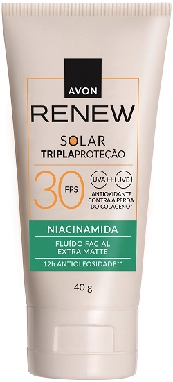 Protetor Solar Facial Renew Fps 30 Matte 40g