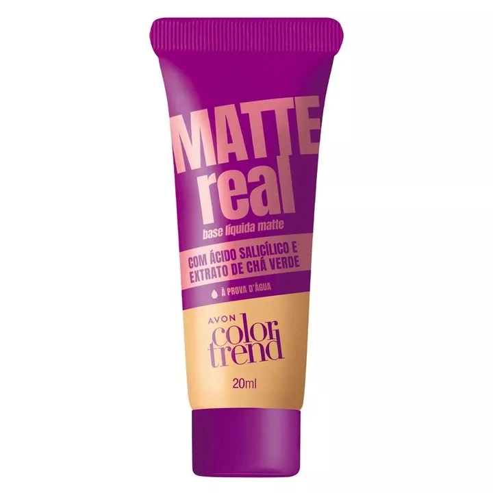 Ct Matte Real Base Liquida 140q 25ml