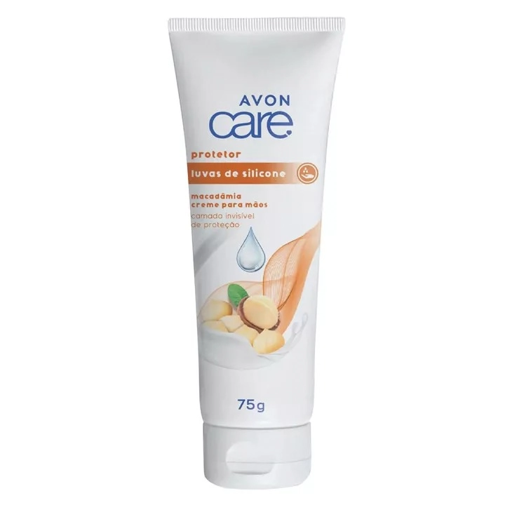 Luvas De Silicone Creme Protetor P Maos Macad