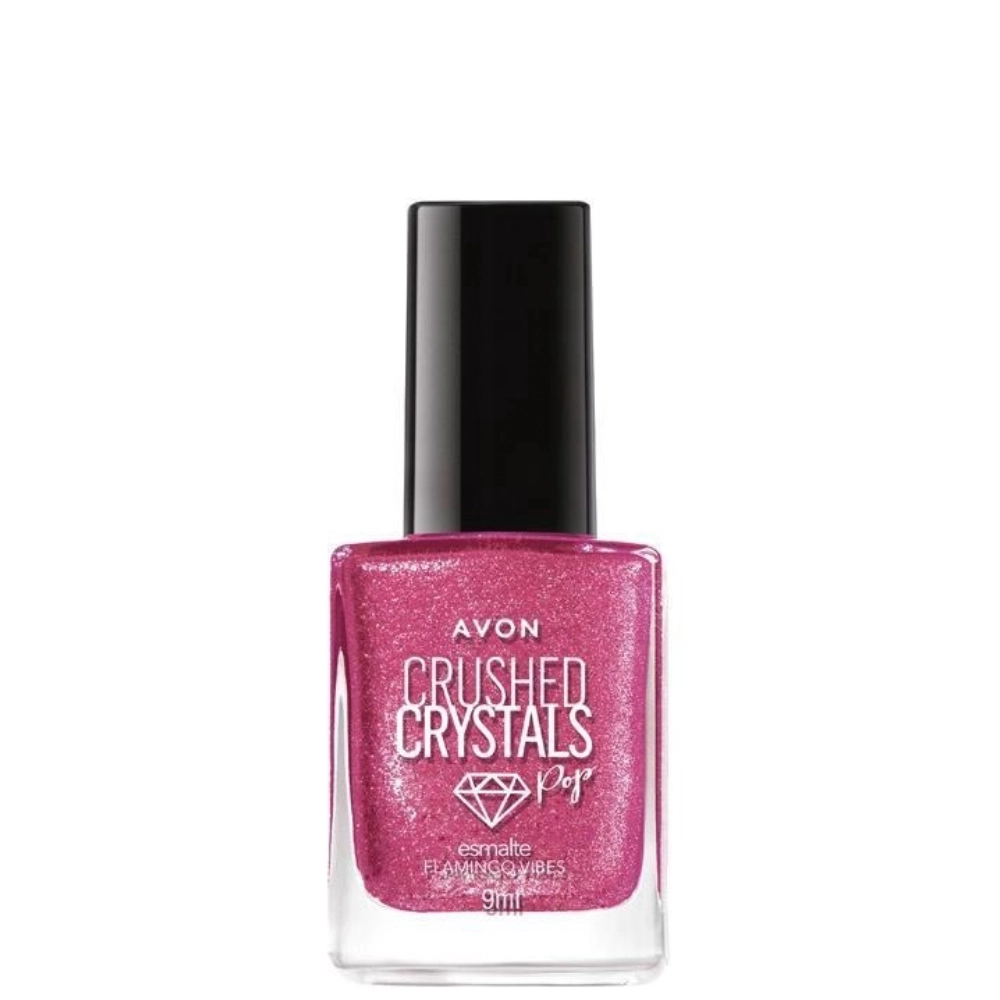 Esmalte Avon Crushed Crystals Flamingo Vibes 10ml