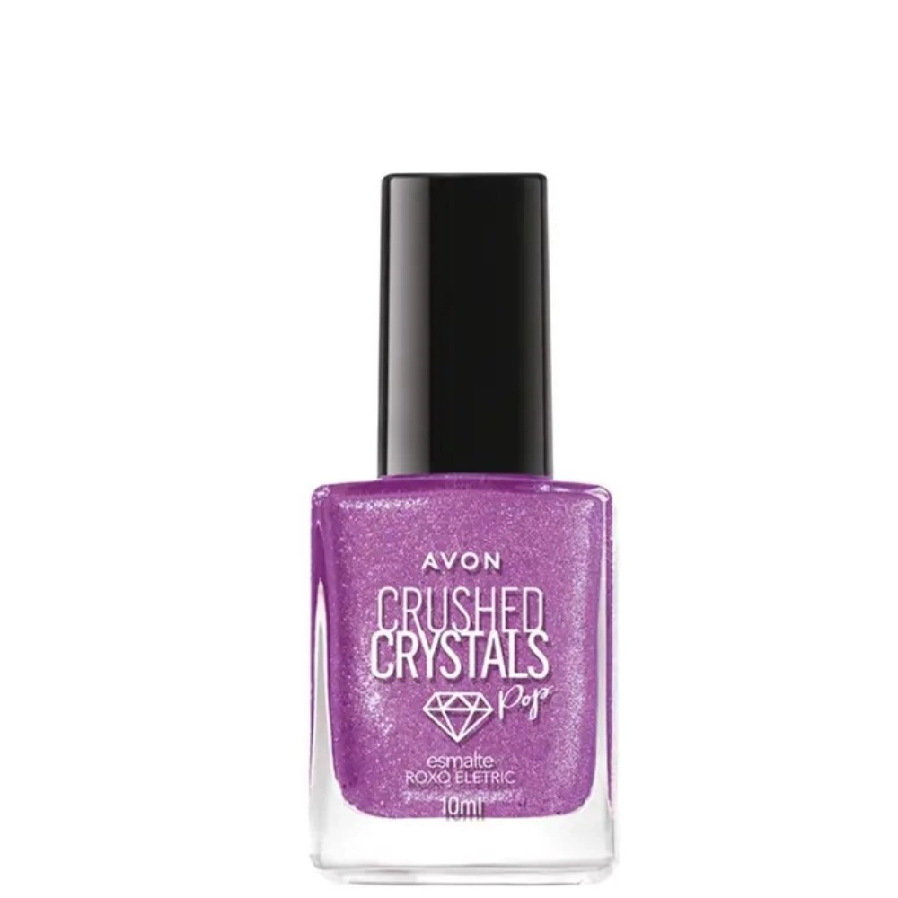 Avon Crus Crystals Esmalte Roxo Eletric