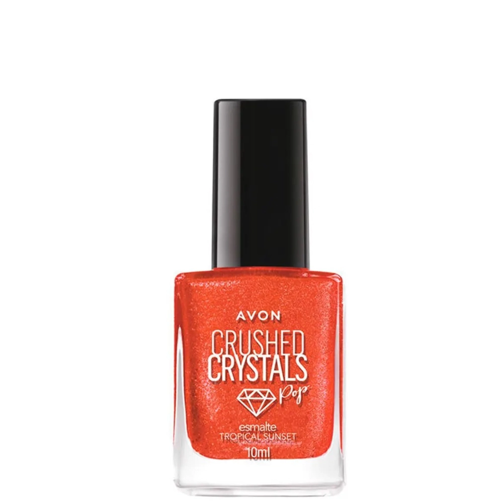 Avon Crus Crystals Esmalte Tropic Sunset