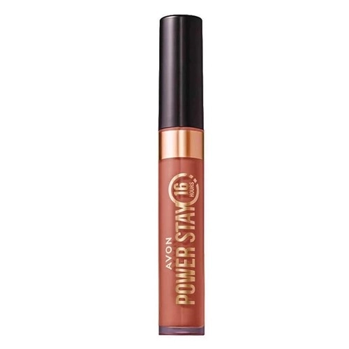 Batom Liquido Avon Power Stay Nude Queimado 6ml
